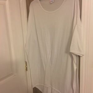 LuLaRoe Irma White XL Great Condition
